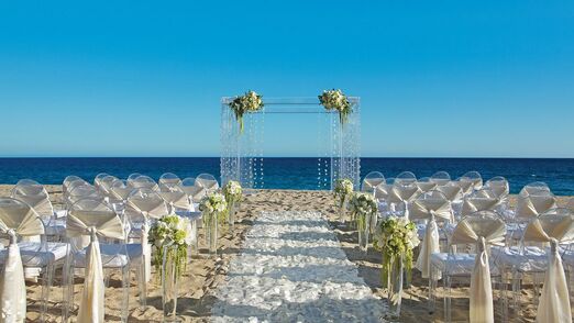 Secrets Puerto Los Cabos beach wedding